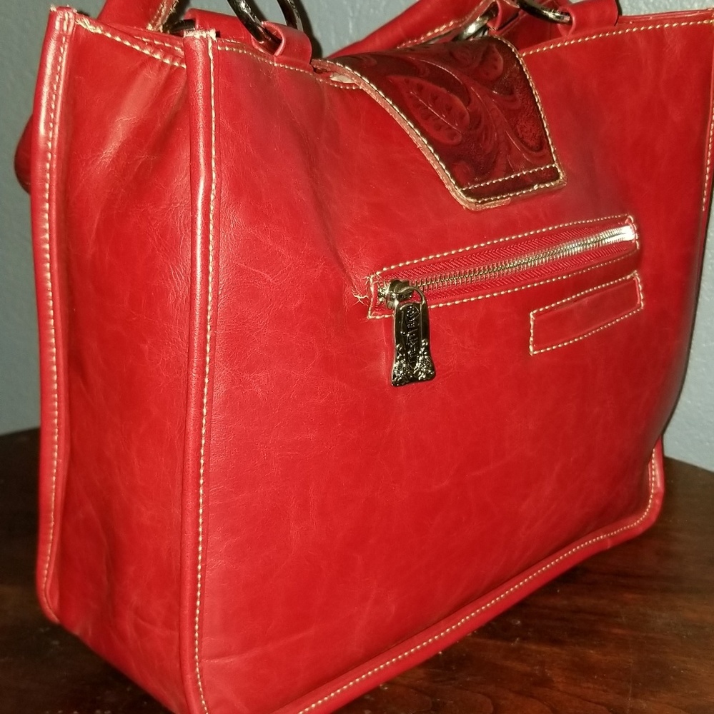 Trinity Ranch Leather Purse - Picture 2 of 8